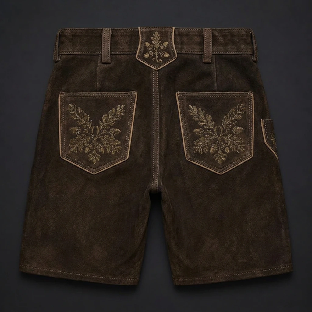 Short Lederhosen, view 5 product style