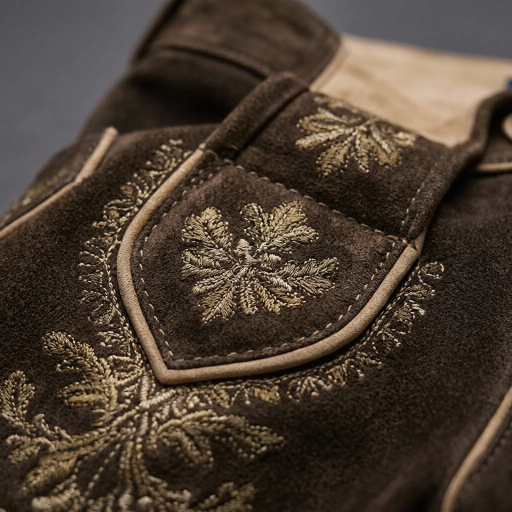 Short Lederhosen, view 6 product style
