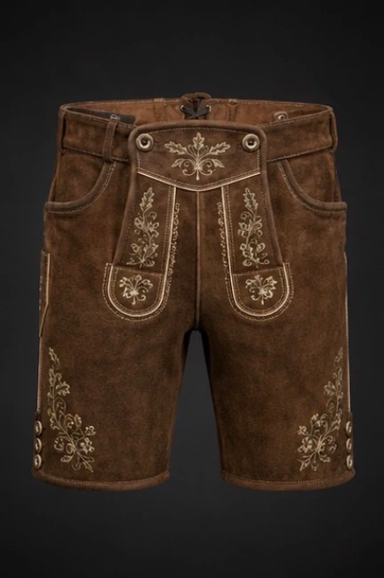Goat Suede Lederhosen, view 1 product style