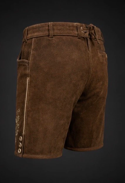 Goat Suede Lederhosen, view 4 product style