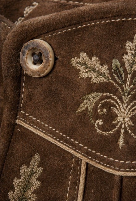 Goat Suede Lederhosen, view 6 product style