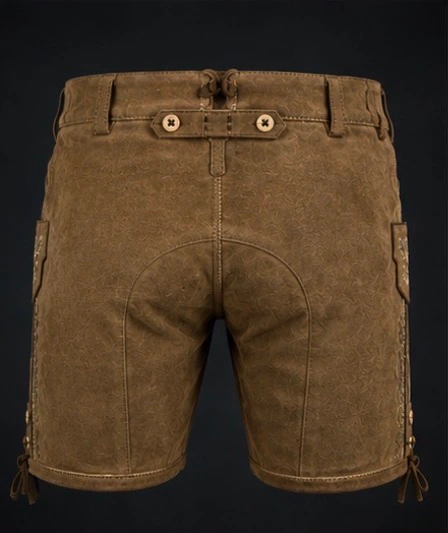 Deer Suede Lederhosen, view 5 product style