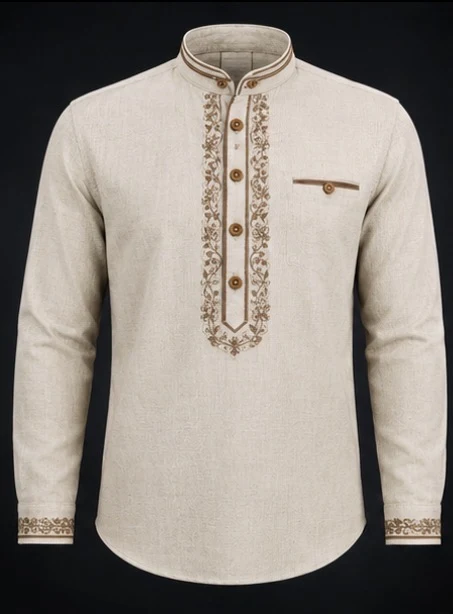 Traditional Trachten Shirt, view 1 product style