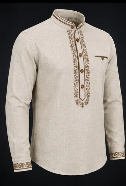 Traditional Trachten Shirt, view 2 product style
