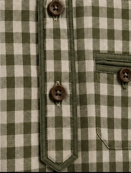 Checked Trachten Shirt, view 6 product style