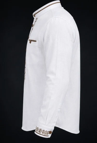 Linen Trachten Shirt, view 3 product style