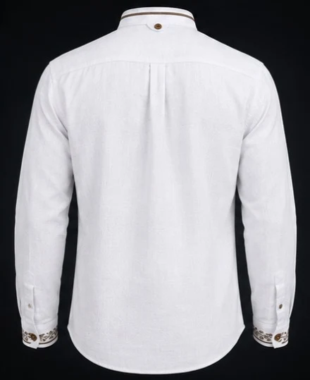 Linen Trachten Shirt, view 4 product style