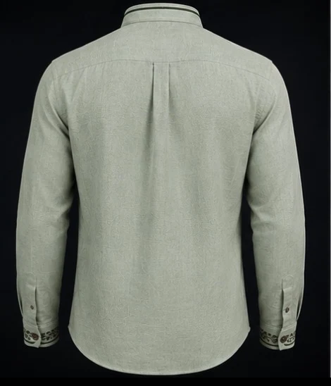 Embroidered Trachten Shirt, view 4 product style