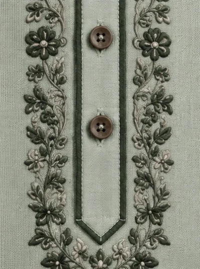 Embroidered Trachten Shirt, view 6 product style