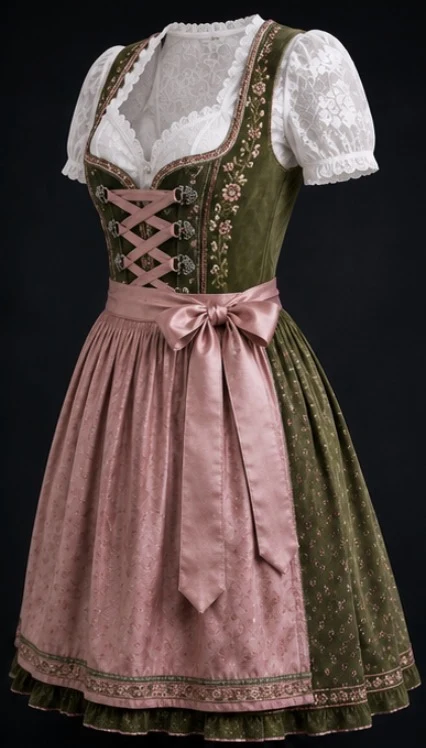 Linen Dirndl, view 2 product style