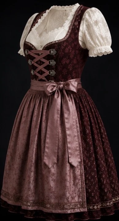 Cotton Dirndl, view 2 product style