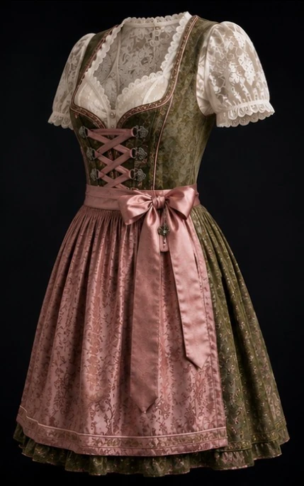 Velvet Dirndl, view 2 product style
