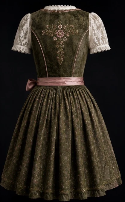 Velvet Dirndl, view 3 product style