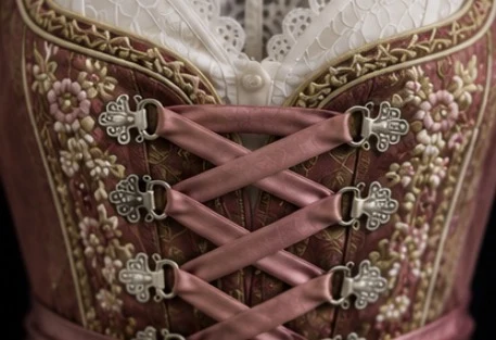 Premium Embroidered Dirndl, view 4 product style