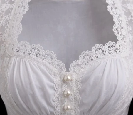Lace Dirndl Blouse, view 4 product style