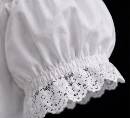 Puff Sleeve Dirndl Blouse, view 5 product style