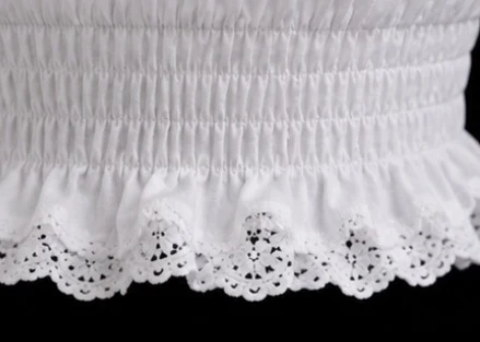 Puff Sleeve Dirndl Blouse, view 9 product style