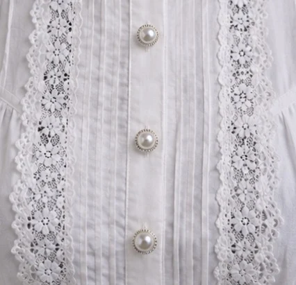 High Neck Dirndl Blouse, view 5 product style