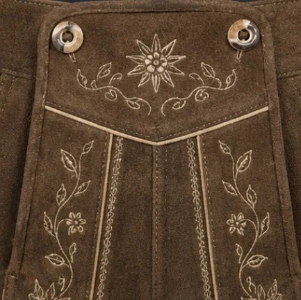 Boys Short Lederhosen, view 4 product style
