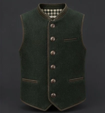Boys Trachten Vest representing Kids Vests &amp product style; Waistcoats