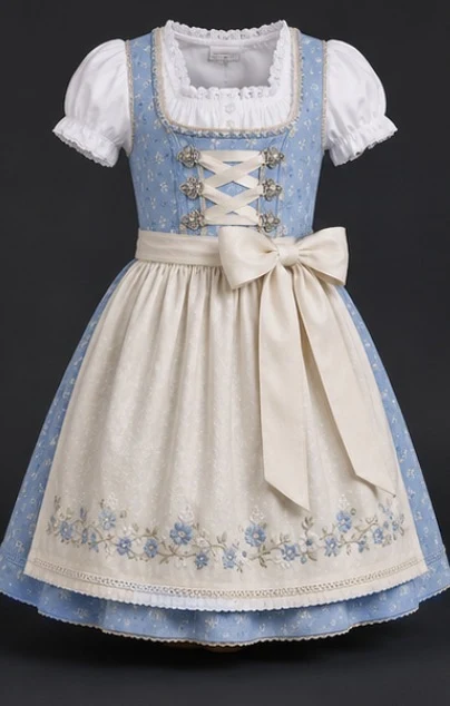 Girls Traditional Dirndl representing Kids Dirndl Dresses product style