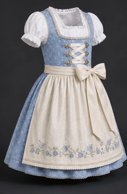 Girls Traditional Dirndl, view 2 product style