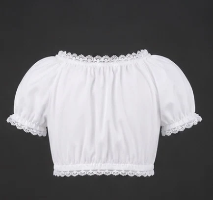 Girls Dirndl Blouse, view 3 product style