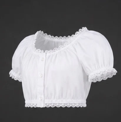 Girls Dirndl Blouse, view 2 product style