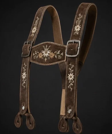Lederhosen Suspenders, view 2 product style