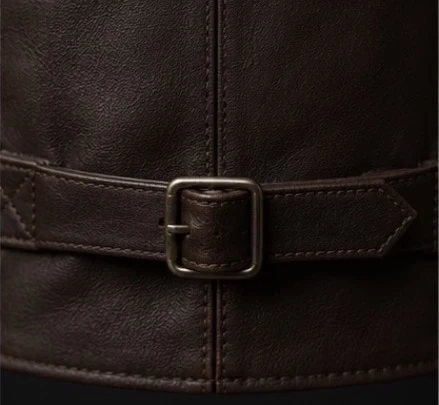 Leather Vest, view 8 product style