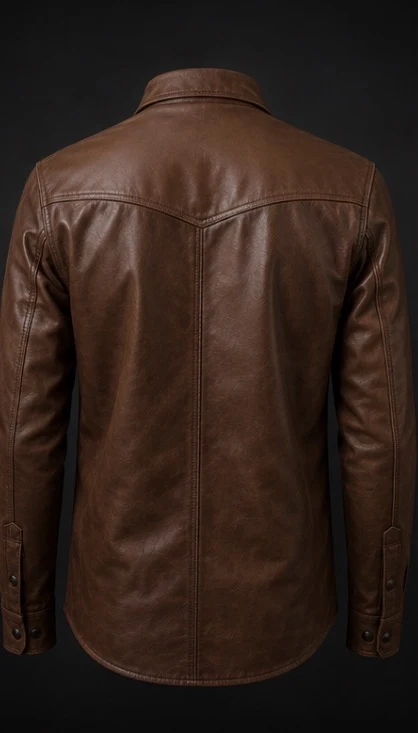 Leather Shirt, view 2 product style
