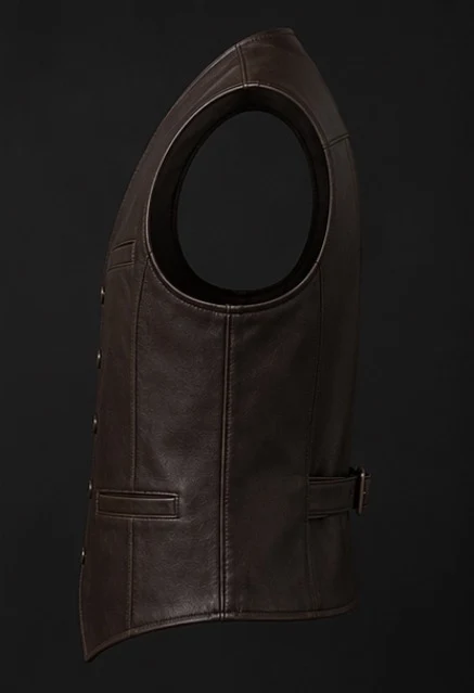 Leather Waistcoat, view 3 product style