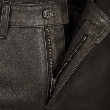 Leather Cargo Pants, view 7 product style