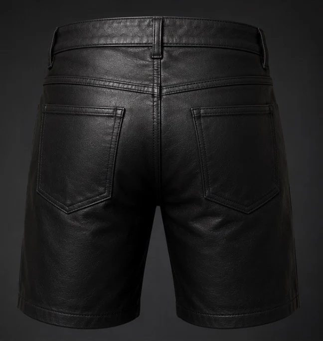 Leather Shorts, view 2 product style
