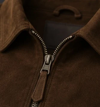 Suede Leather Jacket, view 4 product style