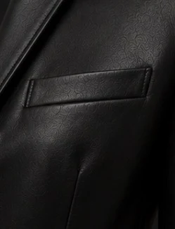 Women's Leather Blazer, view 5