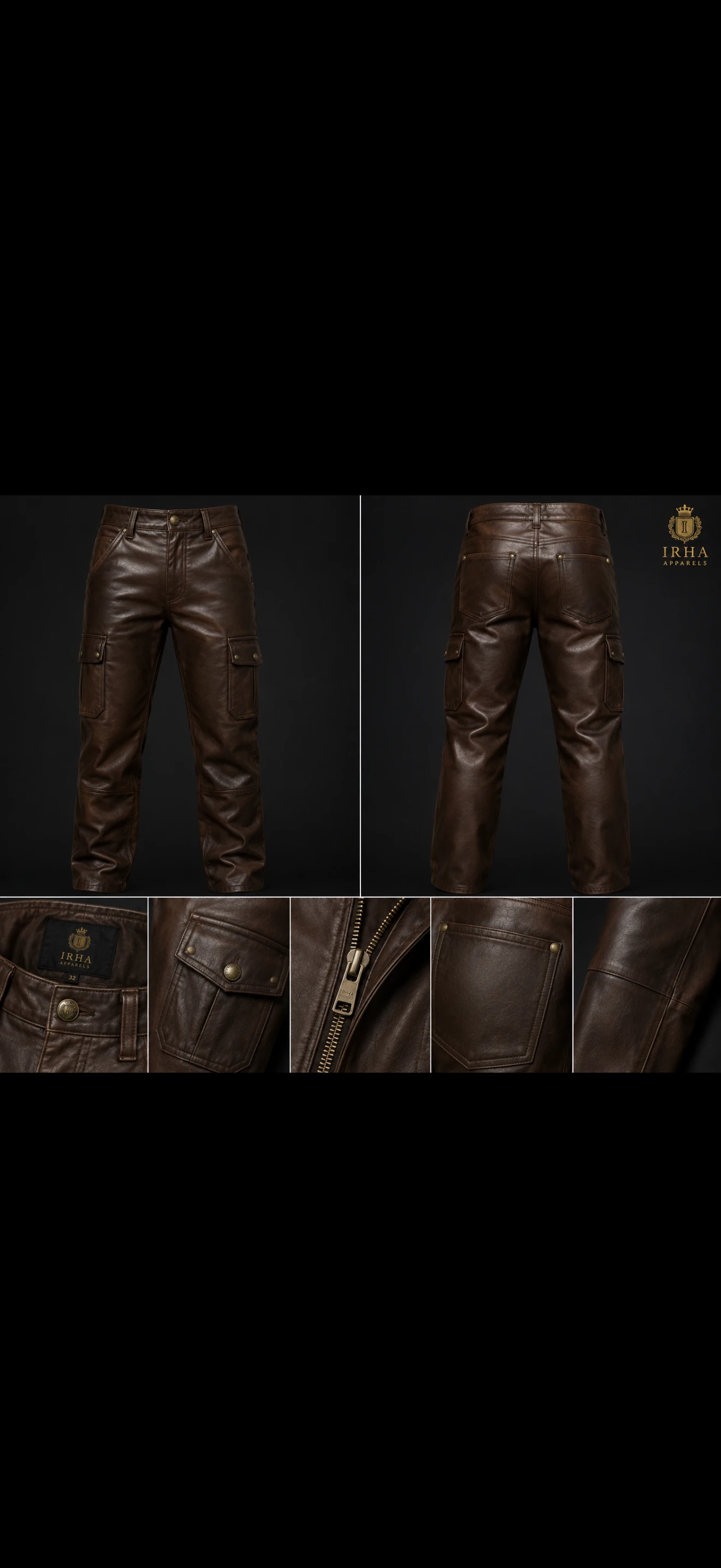 Women's Leather Shirt, view 8