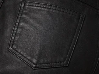 Women's Leather Cargo Pants, view 7