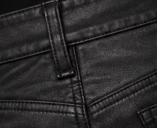 Women's Leather Cargo Pants, view 10