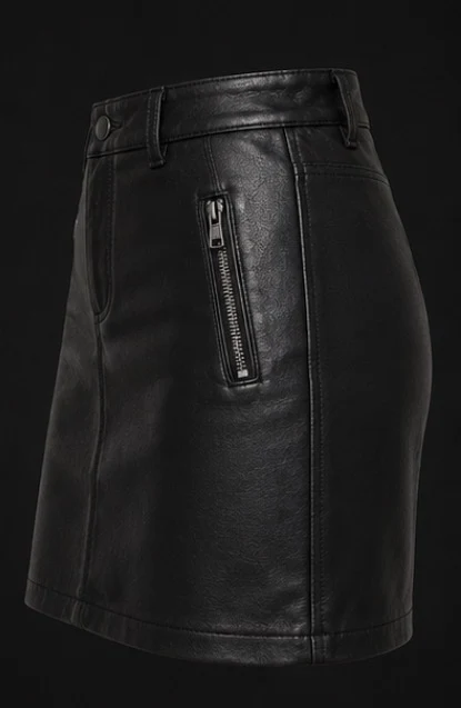 Leather Skirt, view 3 product style