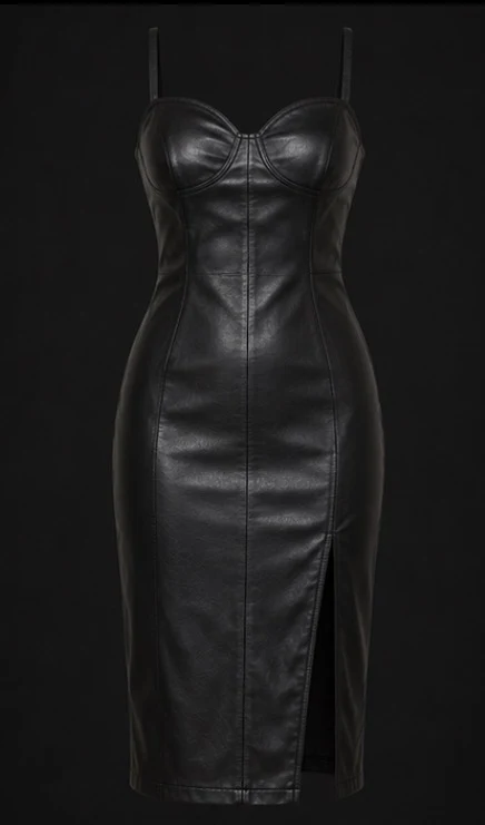 Leather Dress, view 1 product style