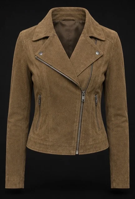 Women's Suede Jacket, view 1