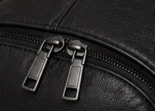 Leather Backpack, view 5 product style