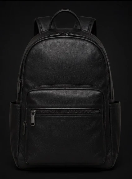 Leather Backpack representing Bags product style