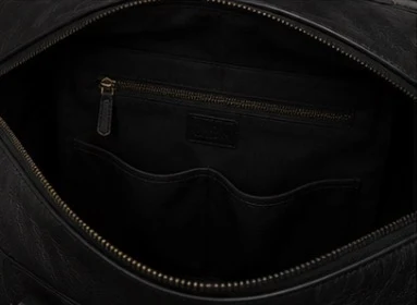 Leather Duffle Bag, view 6 product style