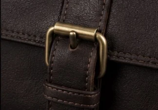 Leather Messenger Bag, view 6 product style