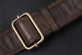 Leather Messenger Bag, view 10 product style