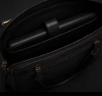 Leather Tote Bag, view 6 product style