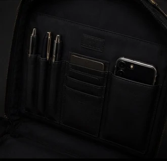 Leather Tote Bag, view 7 product style