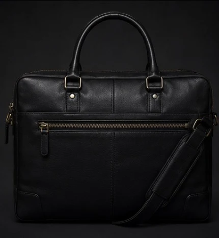 Leather Tote Bag, view 1 product style